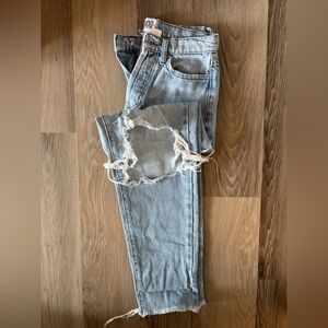 BDG Light Blue Slim Straight Jeans